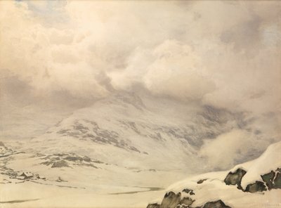 Un monde de neige et de nuages - James Thomas Watts