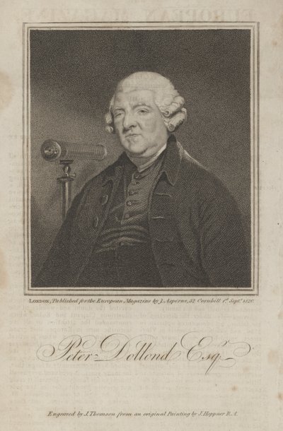 Peter Dollond Esq - James Thomson