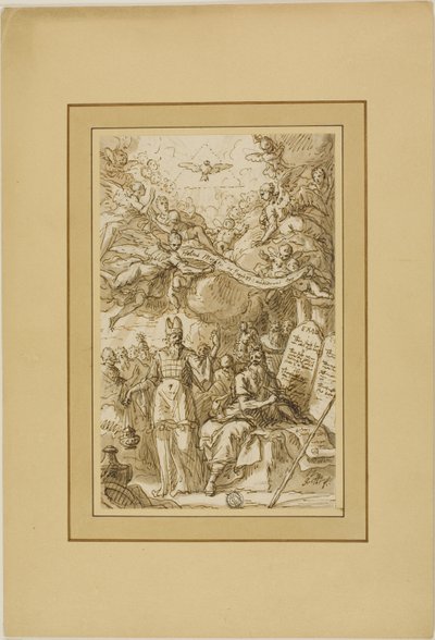 Moïse et les tables de la loi - James Thornhill