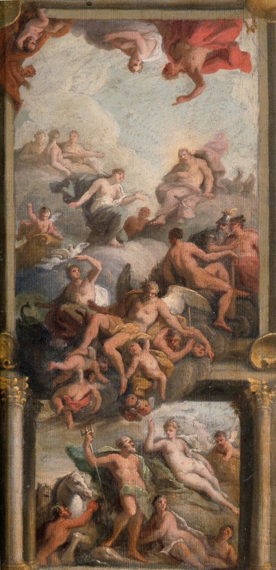 Scène olympienne - James Thornhill