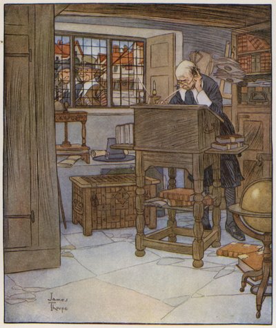 Illustration pour The Compleat Angler par Izaak Walton - James Thorpe