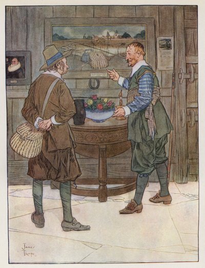Illustration pour The Compleat Angler par Izaak Walton - James Thorpe