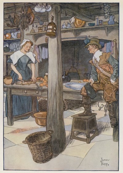 Illustration pour The Compleat Angler par Izaak Walton - James Thorpe