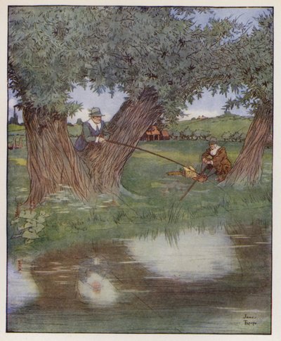 Illustration pour The Compleat Angler par Izaak Walton - James Thorpe