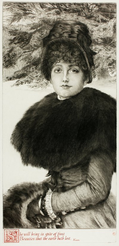 Une promenade dans la neige - James Tissot
