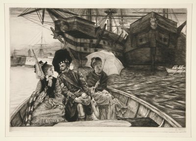 Entre les Deux mon Coeur Balance - James Tissot