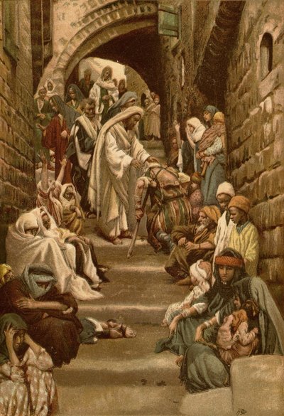 Dans les villages, on lui apportait les malades - James Tissot
