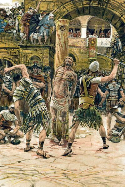 Jésus flagellé au visage, vers 1897 - James Tissot