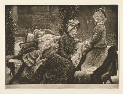 Le Banc de Jardin - James Tissot