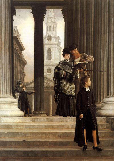 Visiteurs de Londres - James Jacques Joseph Tissot