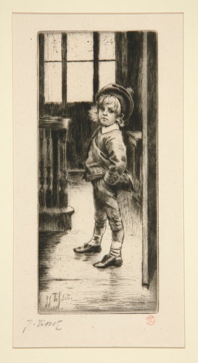 Sa Première Culotte - James Tissot