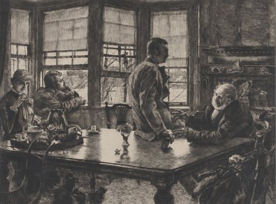 La parabole du fils prodigue : Le départ n° 1, 1882 - James Tissot