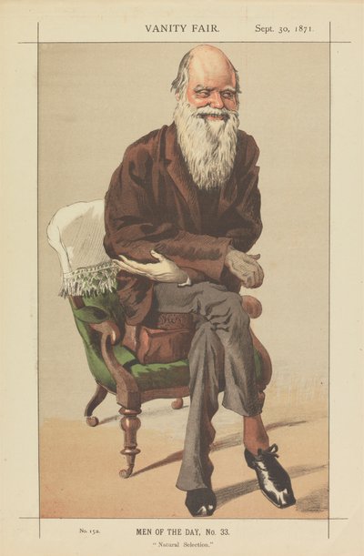 Vanity Fair Hommes du jour, No. 33, Sélection naturelle - James Tissot