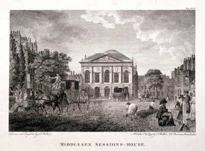 Clerkenwell Green, Finsbury, Londres, 1796 - James Walker