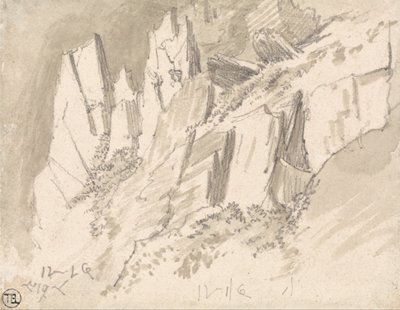 Une colline escarpée - James Ward