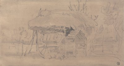 Une charrette de ferme - James Ward
