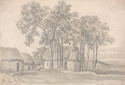 Une ferme parmi les arbres - James Ward