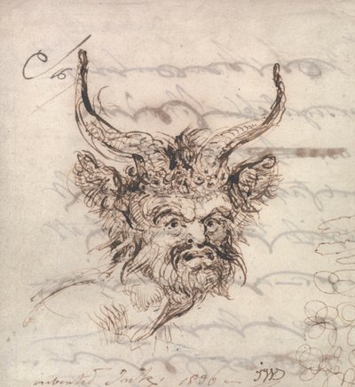 Tête de satyre - James Ward