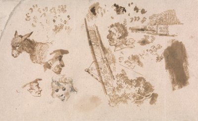 Une feuille de croquis légers - James Ward