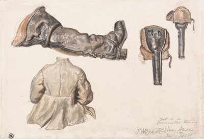 Bottes, etc. Le temps de Cromwell, Haddon Hall, 9 janvier 1825 - James Ward