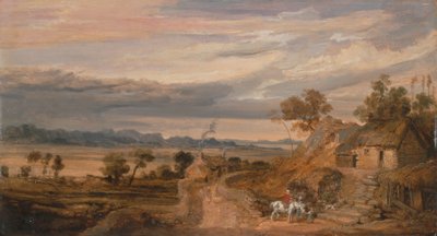 Paysage avec cottages - James Ward