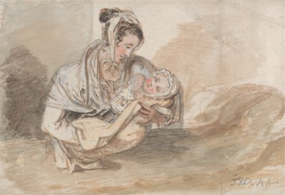 Mère et nourrisson - James Ward