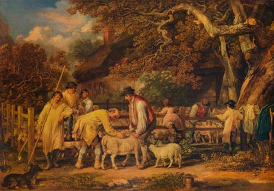 Tonte des moutons - James Ward