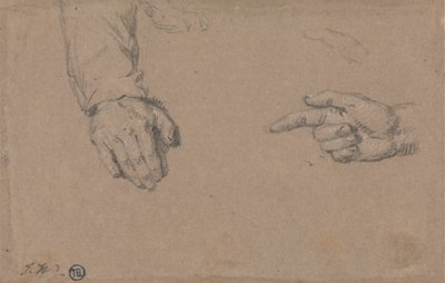 Études de mains - James Ward
