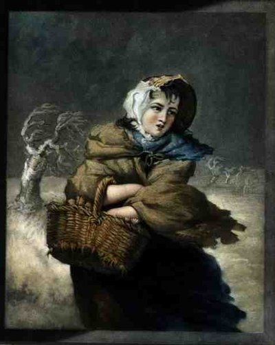 Hiver, gravé par l