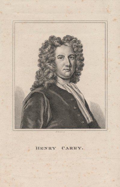 Henry Carey, gravé par R. Grave, vers 1800 - James Wasdail
