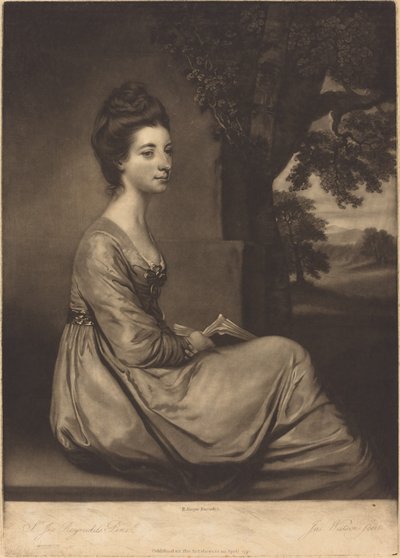 Jemima Comtesse Cornwallis - James Watson after Sir Joshua Reynolds