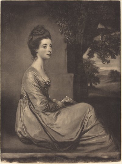 Jemima Comtesse Cornwallis - James Watson after Sir Joshua Reynolds