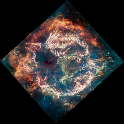 Cassiopeia A - James Webb Space Telescope (NASA)