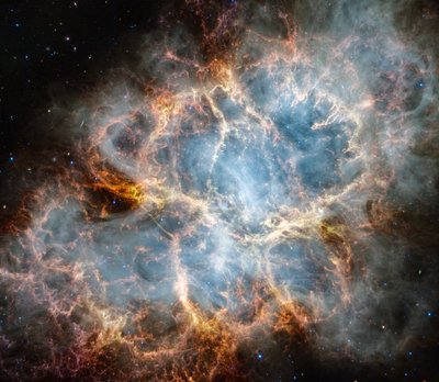 Nébuleuse du Crabe - James Webb Space Telescope (NASA)
