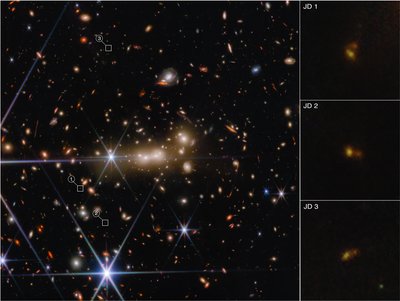 MACS0647 - James Webb Space Telescope (NASA)