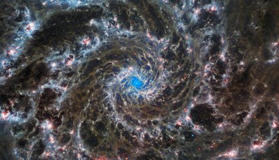 Le Cœur de la Galaxie Fantôme - James Webb Space Telescope (NASA)