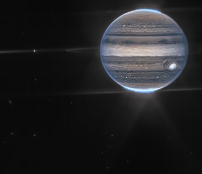 Les images de Jupiter par Webb montrent des aurores et des brumes - James Webb Space Telescope (NASA)
