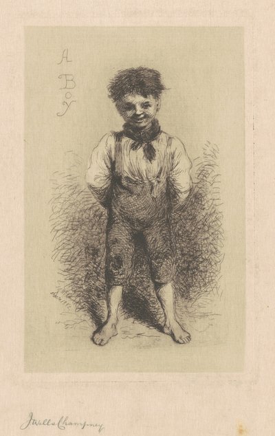 Un garçon - James Wells Champney