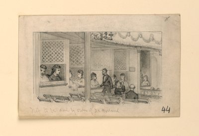 Intérieur du théâtre - James Wells Champney