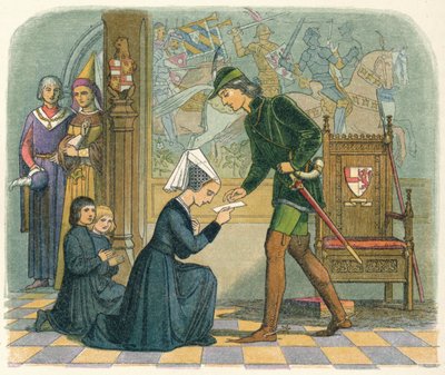 Édouard IV et Lady Elizabeth Grey, 1464 1864 - James William Edmund Doyle