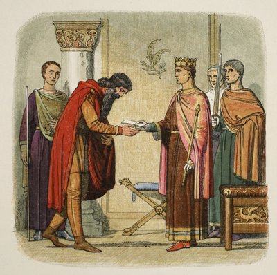 Henri autorise Dermod à lever des forces, 1170, de 