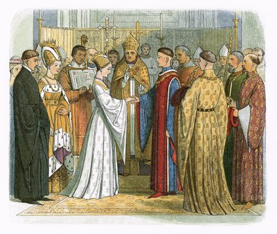 Mariage du roi Henri V et de Catherine de France - James William Edmund Doyle
