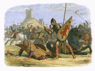 Robert blessant son père, le roi Guillaume Ier - James William Edmund Doyle