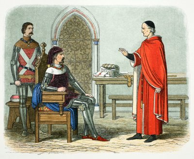 Sir William Gascoigne refuse de condamner un prélat ou pair, 1405 - James William Edmund Doyle