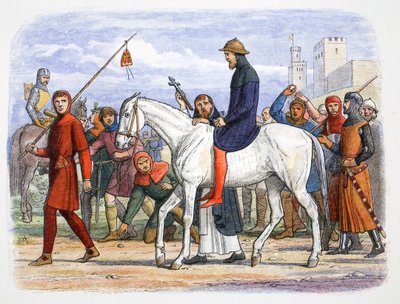 Thomas, comte de Lancaster, conduit à l