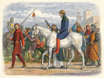 Thomas, comte de Lancaster, conduit à l