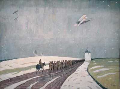 Canadiens dans la neige - James Wilson Morrice