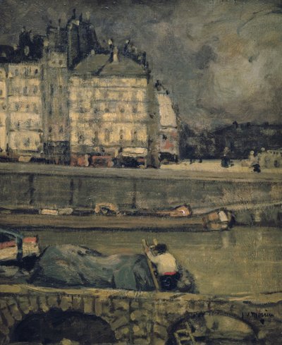 Les bords de la Seine, Paris, 1880-1924 - James Wilson Morrice
