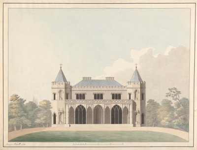 Conception pour Little Frogmore : élévation - James Wyatt