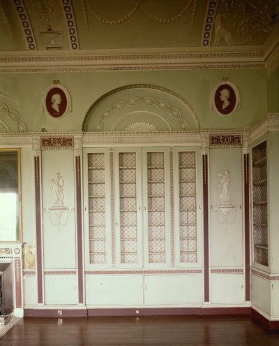 Heveningham Hall, Suffolk : bibliothèque, 1778-80 - James Wyatt